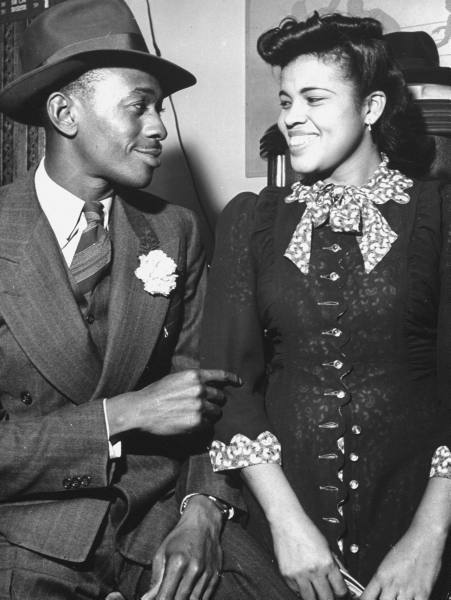 Old Loves — Satchel Paige and then wife Janet Howard, 1941