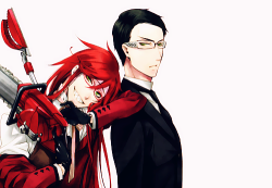 hisbutlerdeath:     ♕ 21/25 pictures of Grell Sutcliff    