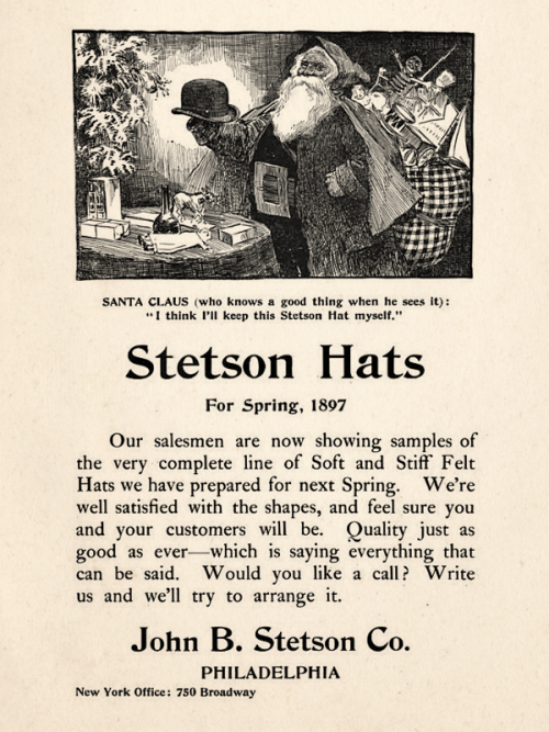 Stetson Hats, 1896