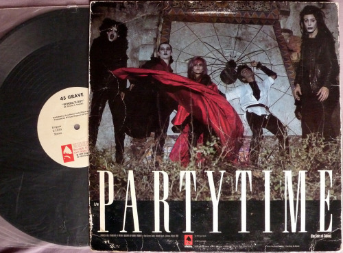 mysterianmedia:45 Grave - School’s Out/Partytime1984, Enigma Records