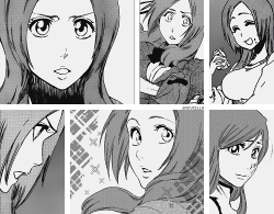 yazomie-deactivated20201219:  [3/6] BLEACH, the six nakama: Orihime Inoue.  « You may not be able to feel the exact same things as someone else, but when you care about each other deeply, you can put your heart a little closer to them. Surely that is