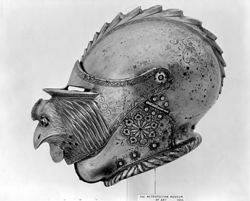 German helmet by famous armorsmith Jörg Seusenhofer ca. 1540