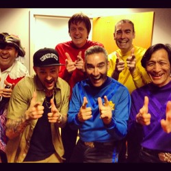 losmadden:  A little but of Oz in LA chillin with The Wiggles (Taken with Instagram) 