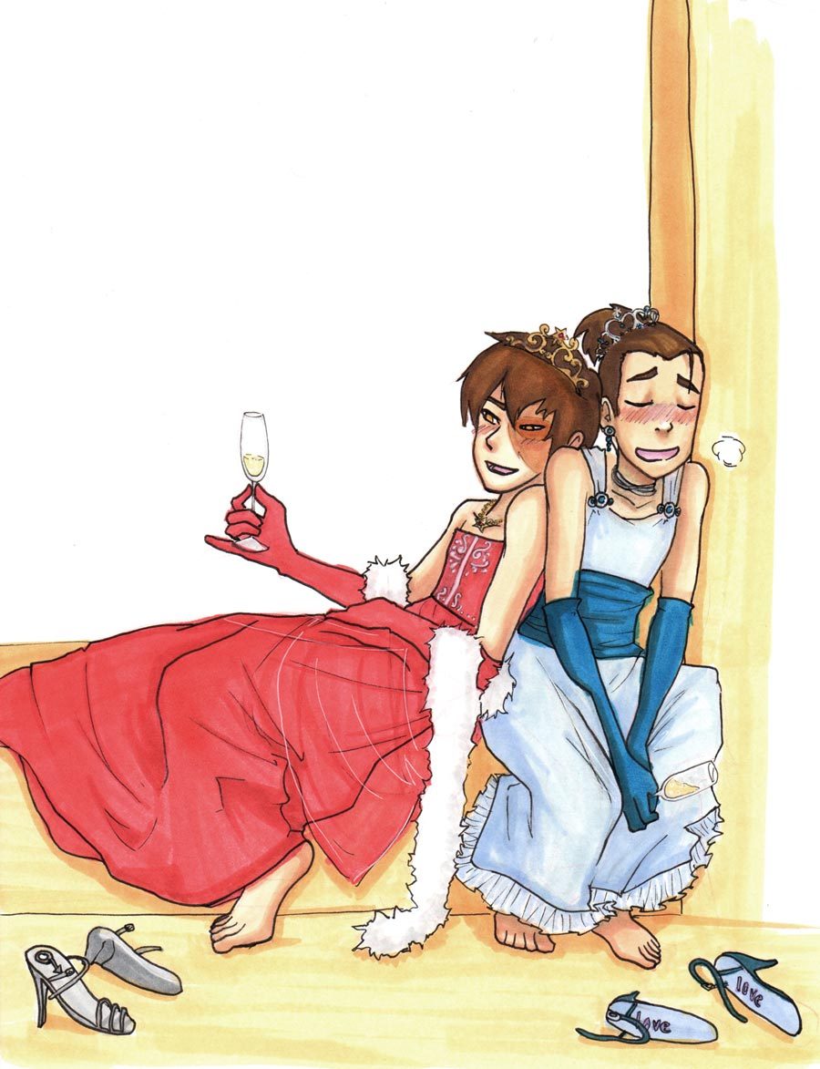 fuckyeahavataryaoi:   Sokka x Zuko    They&rsquo;re adorable x3
