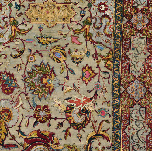 timur-i-lang:Safavid carpet, 16th c. GORGEOUS.