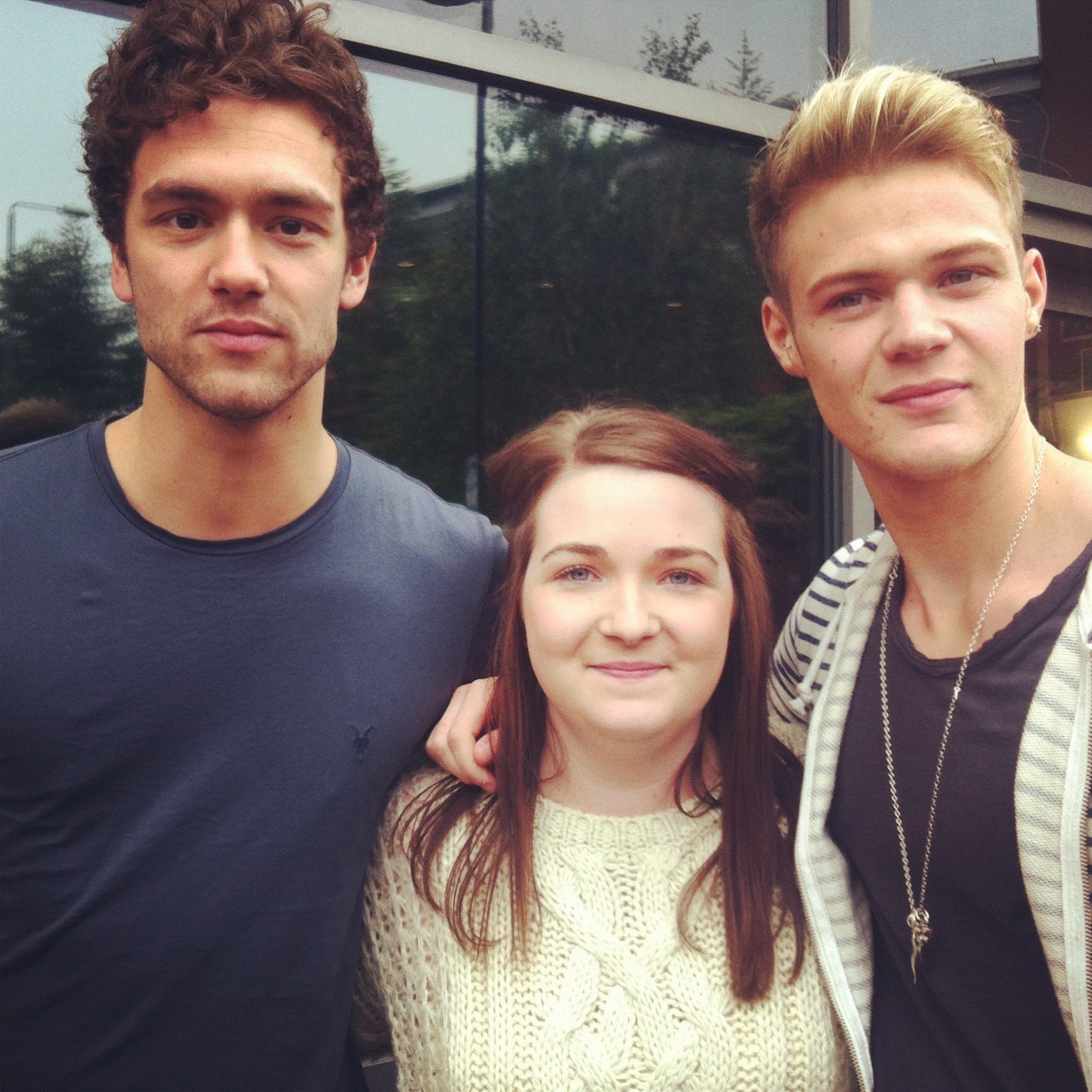 Me &amp; Lawson ~ Taking Over Me Radio Tour ~ 10th July 2012 Radio Aire. Leeds