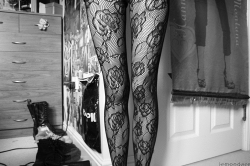 ...for the nylon and feet enthusiast