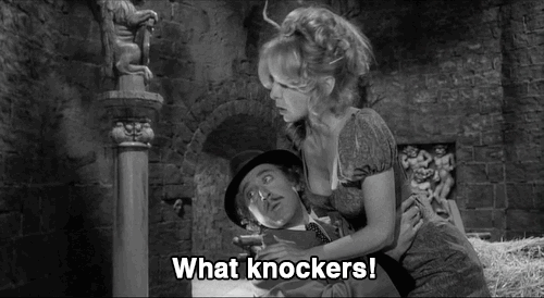 So I totally knew this was Young Frankenstein, but for one wild second I was all “thank you do