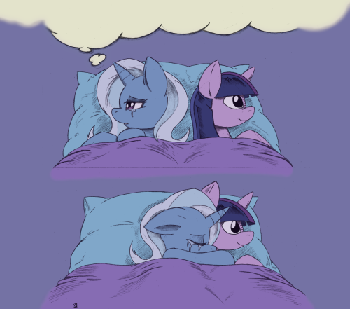 wolfnanaki:  May still be one of the saddest MLP comics ever. Friendship is magic, right?  This is one of my favourites. Ah, such sads…