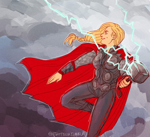 edithottilia:  sigh I just really love Fem!Thor adult photos