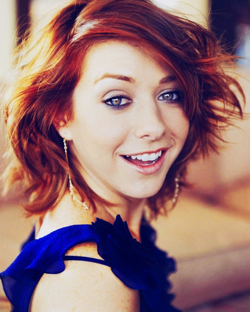 A very pretty Alyson Hannigan.