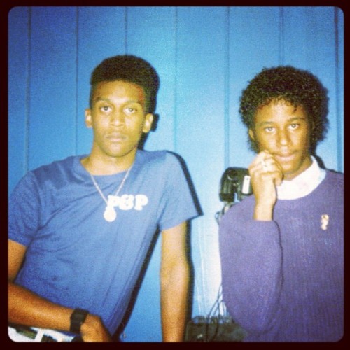 P&P Productions 1986. DJ Ice (me) & The Soul Vampire #dj #music #throwback (Taken with Instagram)