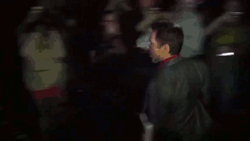 brynndowney: Robert Downey Jr. dancing his way through hall H