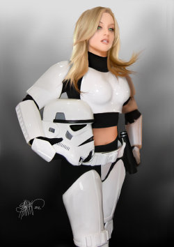 starwarsgonewild:  Stormtrooper by ~azullthras