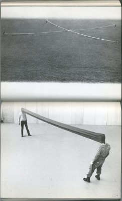 mirbeau: 1962-1963  Franz Erhard Walther: Werkmonographie, Herausgegeben von Götz Adriani, DuMont Kunst/Praxis, Cologne, 1972 
