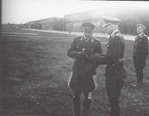 on October 7, 1942,  Heinrich Prinz Zu Sayn-Wittgenstein, Staffelkapitan of 9./NJG 2, was award