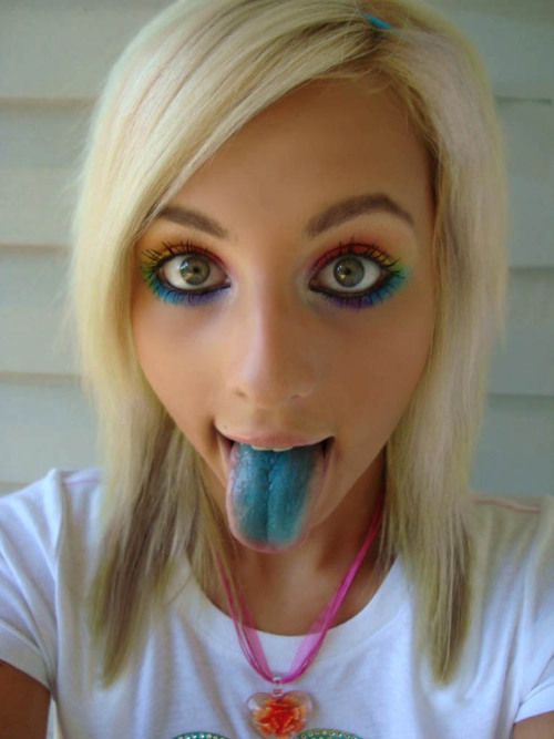 Lollipop tongue. ♥ adult photos