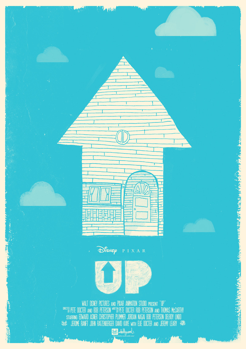 Up poster. Up minimalism.