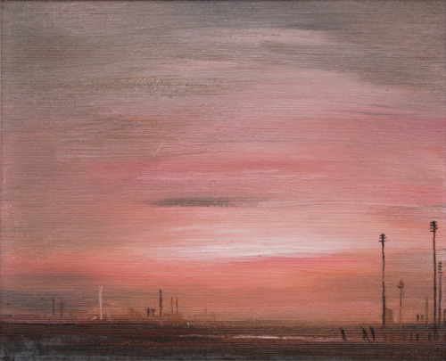 stayboring:thorsteinulf:Theodore Major - Industrial Pink Sky#stayboring #i associate u w this colorn