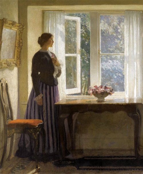 By the Window, Harold Knight