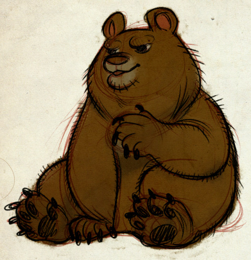ttotheaffy:  pirpintine:  I should probably look up refs for animals but… PSH.   Ahh! this is SO AWESOME. I thought it was concept art for something before I noticed it was yours. I’m gonna reblog this for Arte too, she loves dem bears.   AH!  