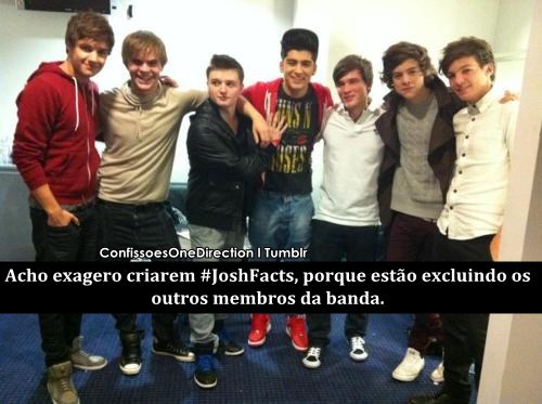 confissoesonedirection-blog:  Acho que a maioria (não todas) dessas meninas que chamam o Josh de 6º marido, gostam só da beleza dele. Acho muito injusto excluírem o Jon, o Dan e o Sandy só porque o Josh é mais bonito que eles. O Josh é lindo e