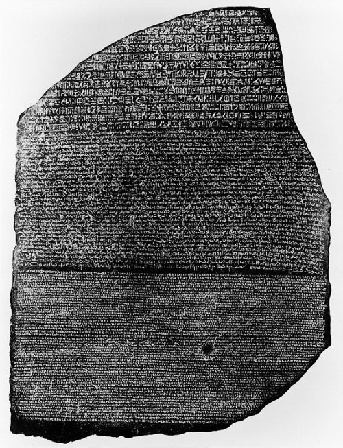 unhistorical:  July 15, 1799: The Rosetta Stone is discovered. The discoverer was a young French off