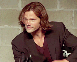 Jared like a shampoo commercial. HAHAHAHAHAHAHA