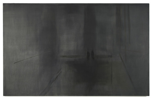 museumuesum:  Janie Avotins Untitled, 2011 oil on canvas, 175 x 275 cm 