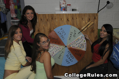 The Roulette Quartet 1/1 It started as a drunken suggestion by one of the sophomores, but it was fre