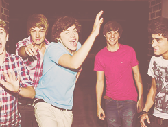 perfectrainbow:  One Direction + X Factor era 
