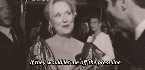 reginswan:  Meryl on how she is planning to celebrate her win 