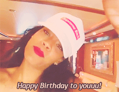 yeahnarrys:  Rihanna singing Happy Birthday to Eleanor (x) 