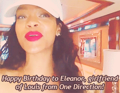 yeahnarrys:  Rihanna singing Happy Birthday to Eleanor (x) 