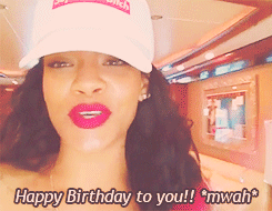 yeahnarrys:  Rihanna singing Happy Birthday to Eleanor (x) 