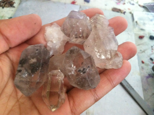 Making healing wands with Tibetan Quartz today :) Tibetan Quartz Properties A powerful crystal with 