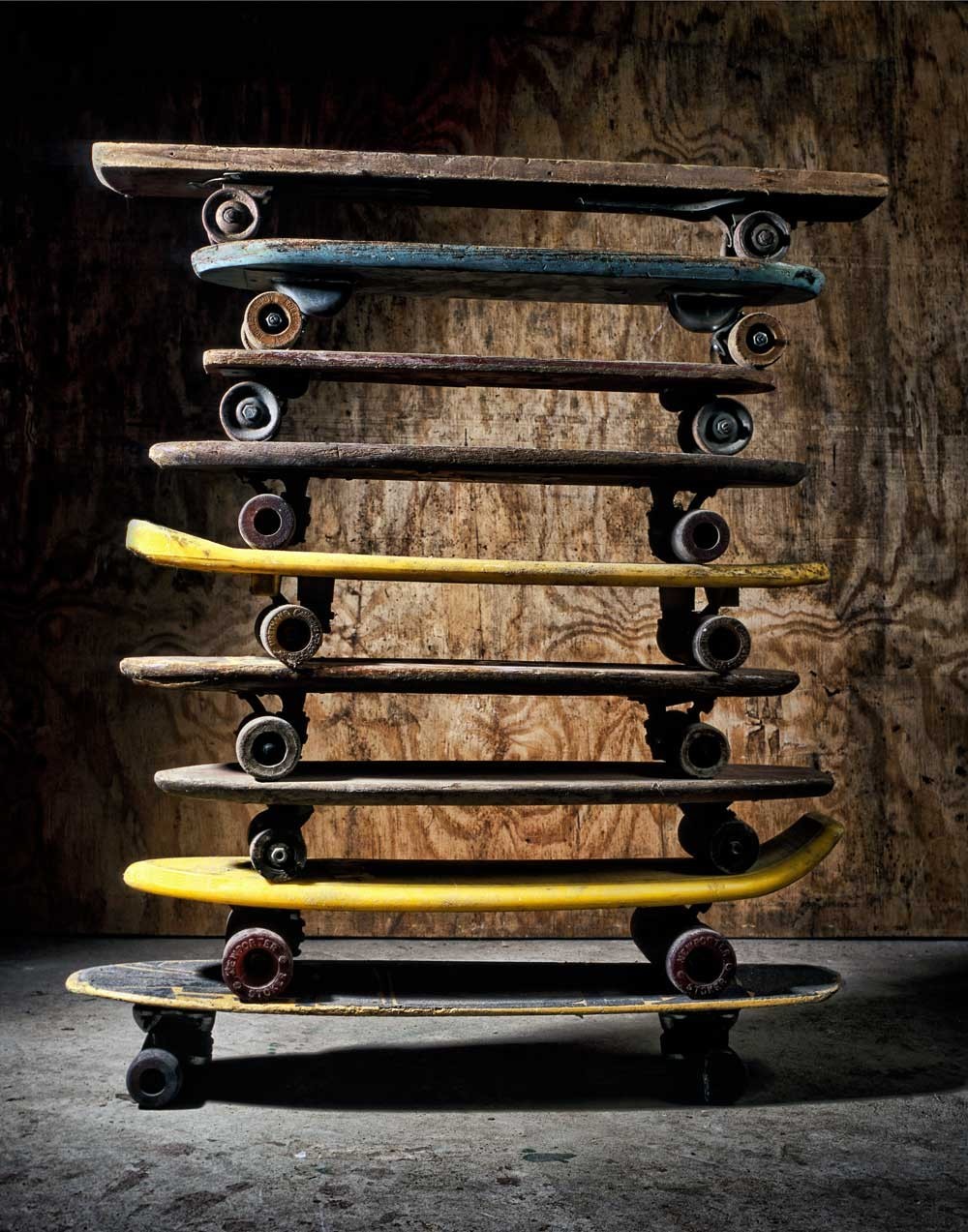 swirlgraphics:Pile Of Skates
