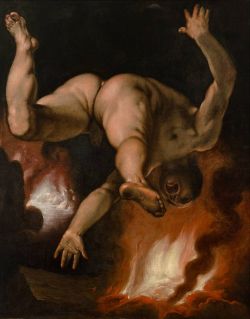 artandopinion:  The Fall of Ixion circa 1588