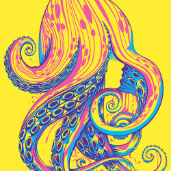 redbubble:  Curls by BubbleGun On iPhones,