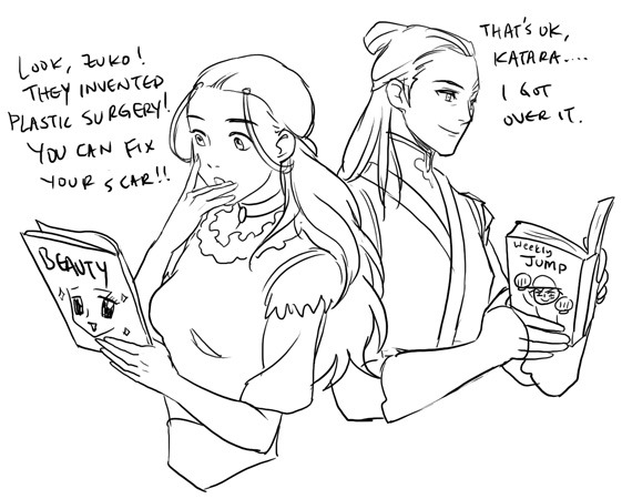 mati-chan:  magatsumagic:  Everybody loves Zuko Sketch therapy!! Dx I realised how