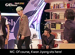 lemonvip:  Seungri: No, hyung, no! I’m sorry, he’s only 5 years old. 