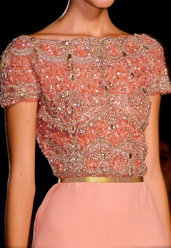 chiffonandribbons:  Elie Saab Couture F/W 2012 