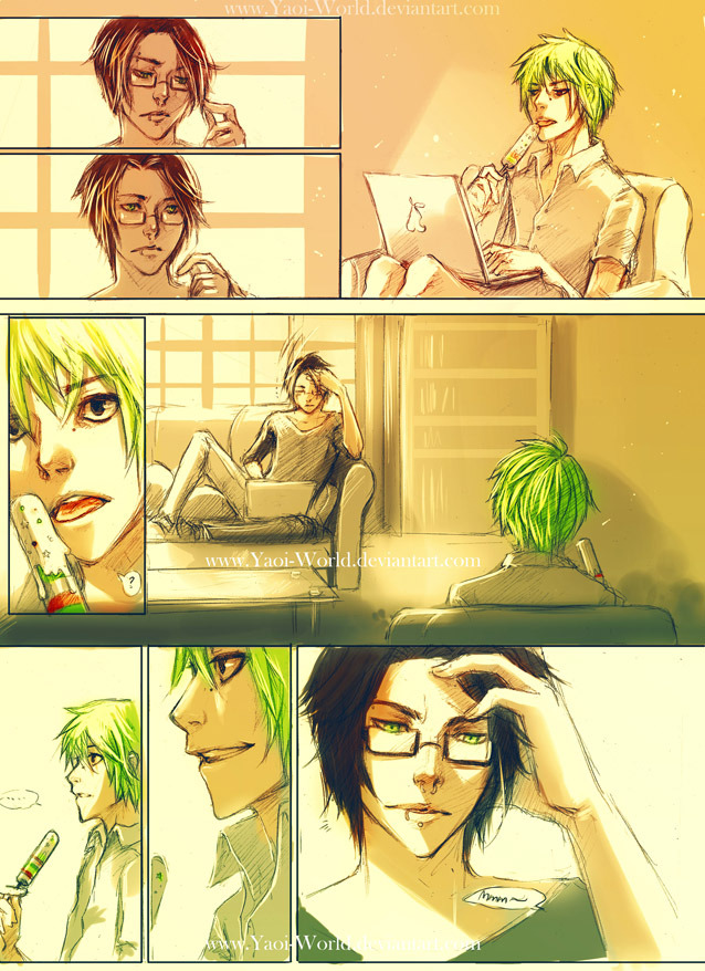 kodamacreative:  Popsicle page 1 :I from left to right, not that there’s much action