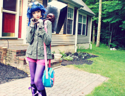 justinrampage:  Awesome Ramona Flowers / Scott Pilgrim vs. the World cosplay by Tumblr’s very own Abbie Soule (aka “pseud0Kinesis”) that she wore for ConnectiCon 2012. All photos were taken by Laurynn (aka “indigoAnatomy”). Side Note: I might