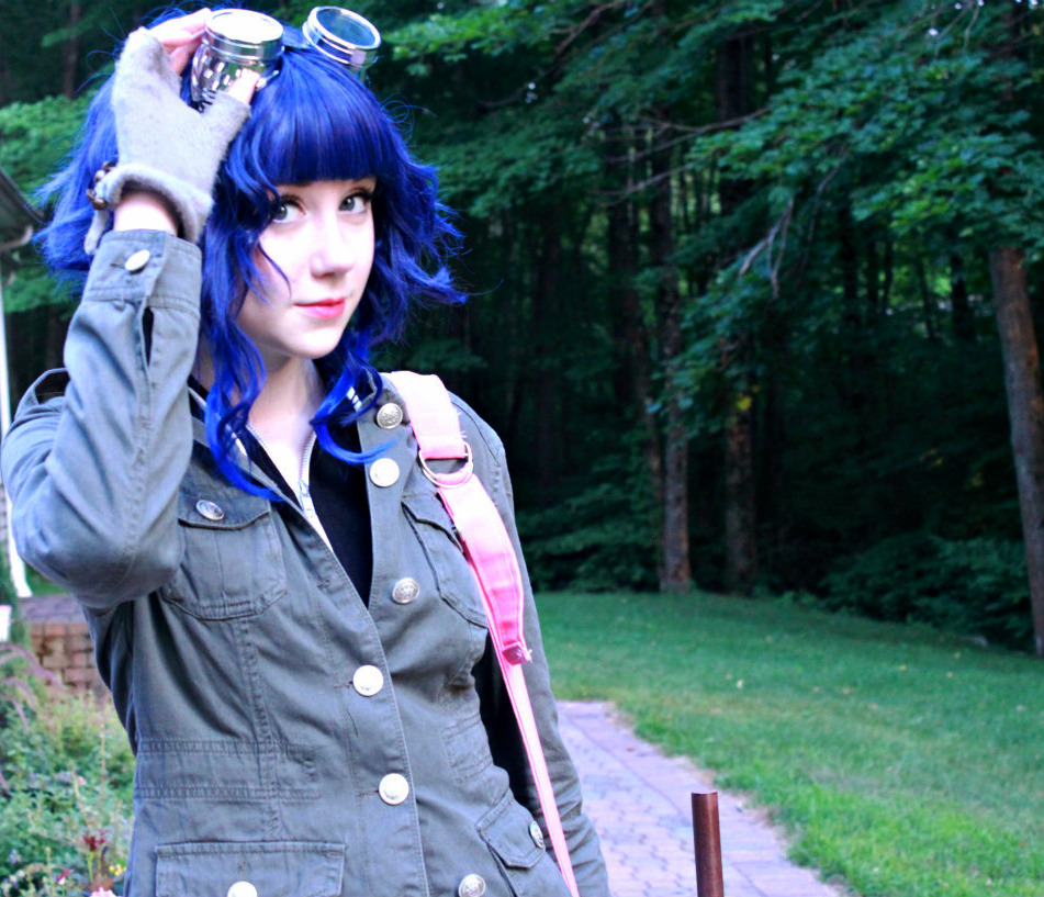 radiomaru:  pseudokinesis:  laurynn took some pictures of my ramona flowers cosplay