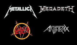 themetalpage:  the big four of thrash metal!