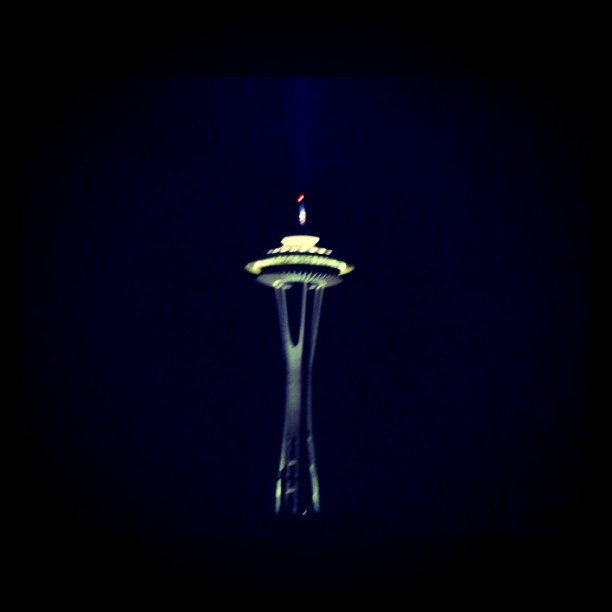 jay-r3y:  Spaceneedle (Taken with Instagram)