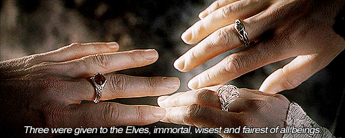 amaryllis-stark:pernillo:lifesuckswearahat:For within these rings was bound the strength and will to