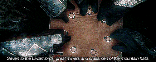 amaryllis-stark:pernillo:lifesuckswearahat:For within these rings was bound the strength and will to