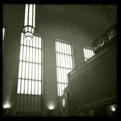 First time on Amtrak. I like train stations.